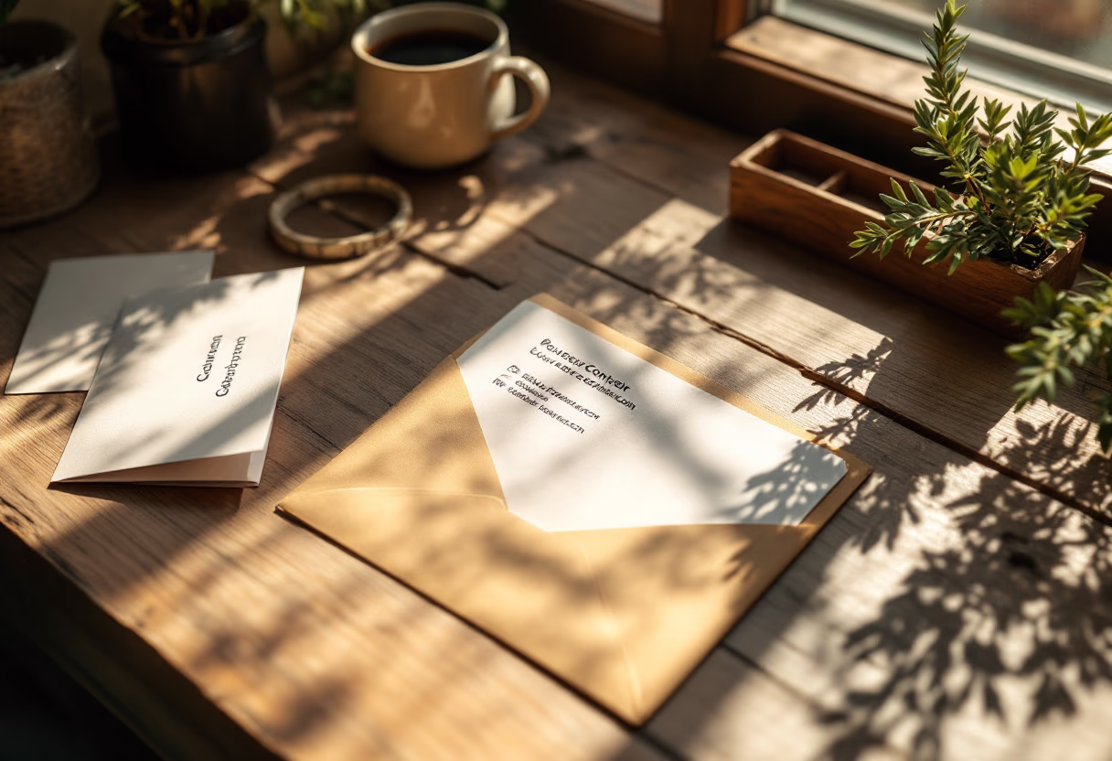 image of contact details (for a courier & delivery service)