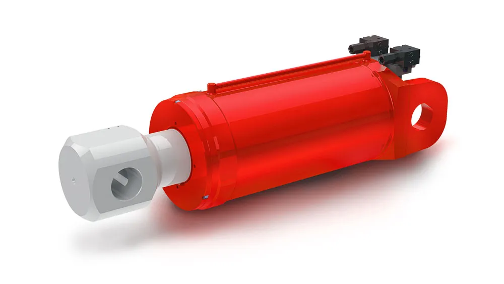 Individueller Ballastierzylinder für einen Mobilkran