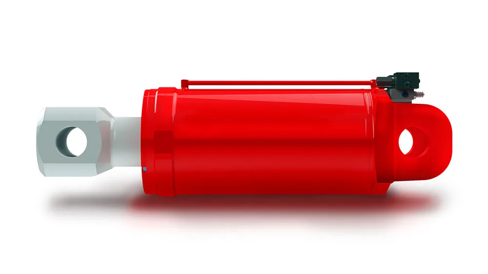 AROS Differentialzylinders zum Positionieren von Ballast (Gegengewicht) im Mobilkran