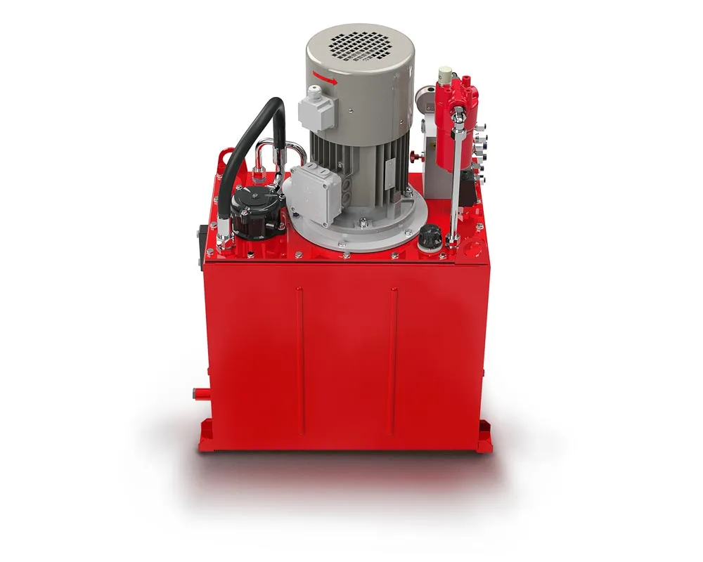 Individuelles Hydraulikaggregat für Holzbearbeitungsmaschine