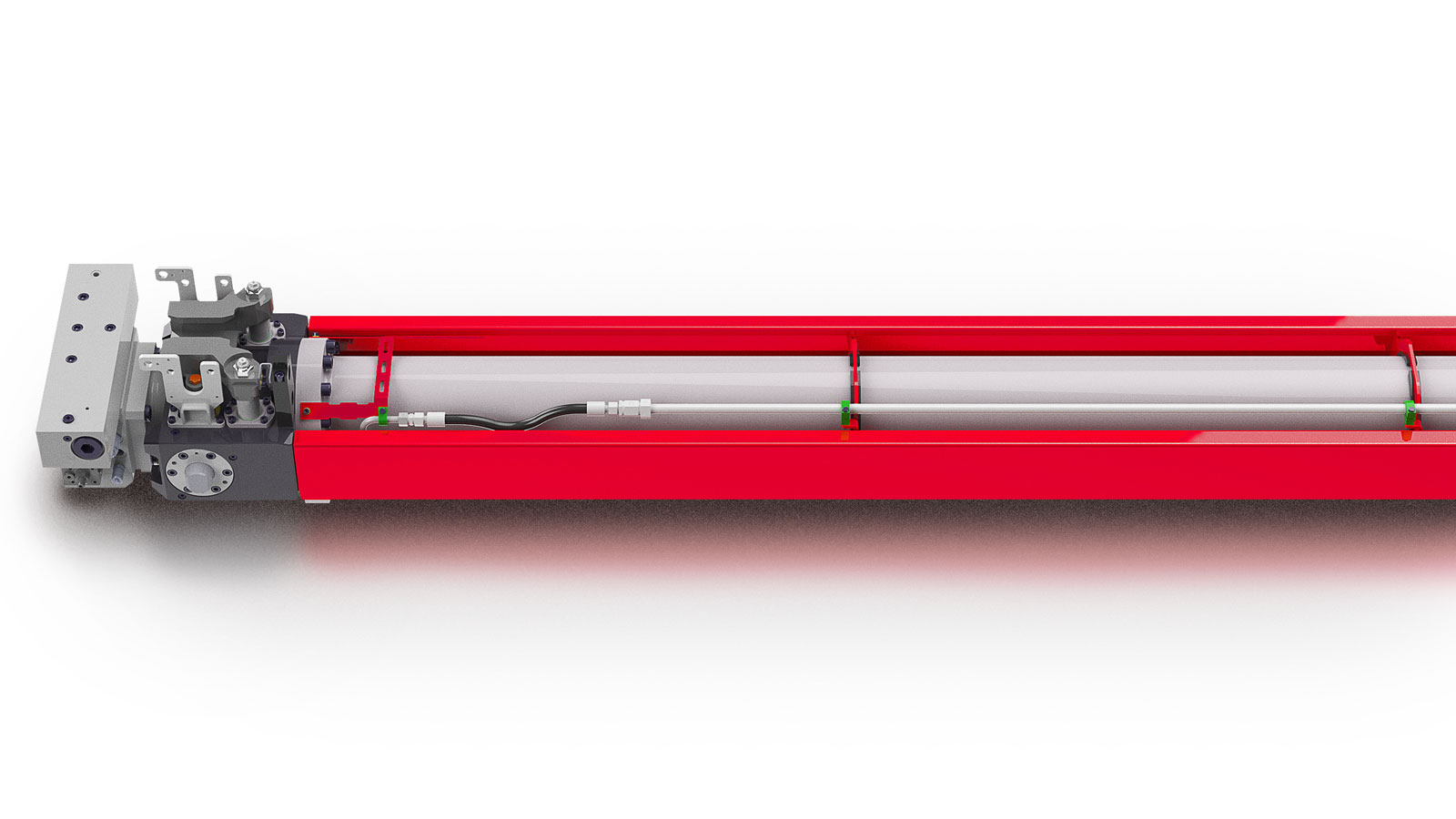 special hydraulic cylinder with locking head from AROS Hydraulik