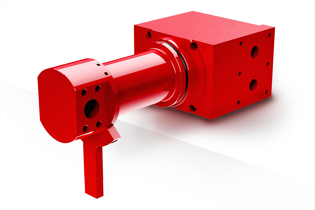 Individuelle Drehdurchführungen für Hydrauliksystem von AROS Hydraulik