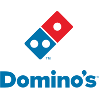 Domino's Pizza logo.