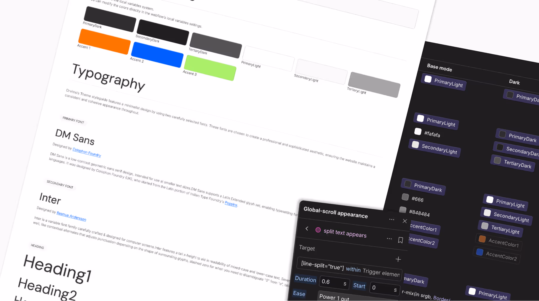 Dashboard interface displaying usage statistics, credit balance, active scenarios, and workflow editor with connected automation nodes.