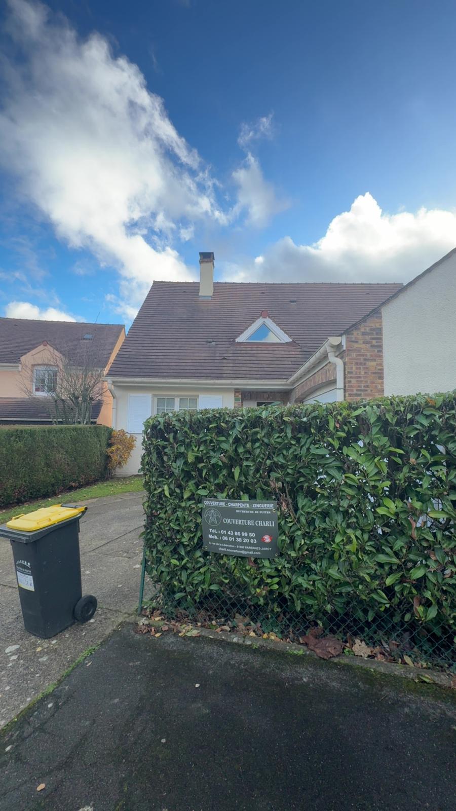 Couverture Charli - chantier toiture 1