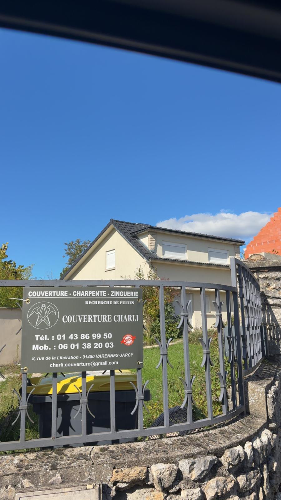 Couverture Charli - chantier toiture 2