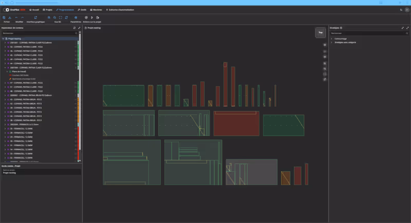 Détection des géométries