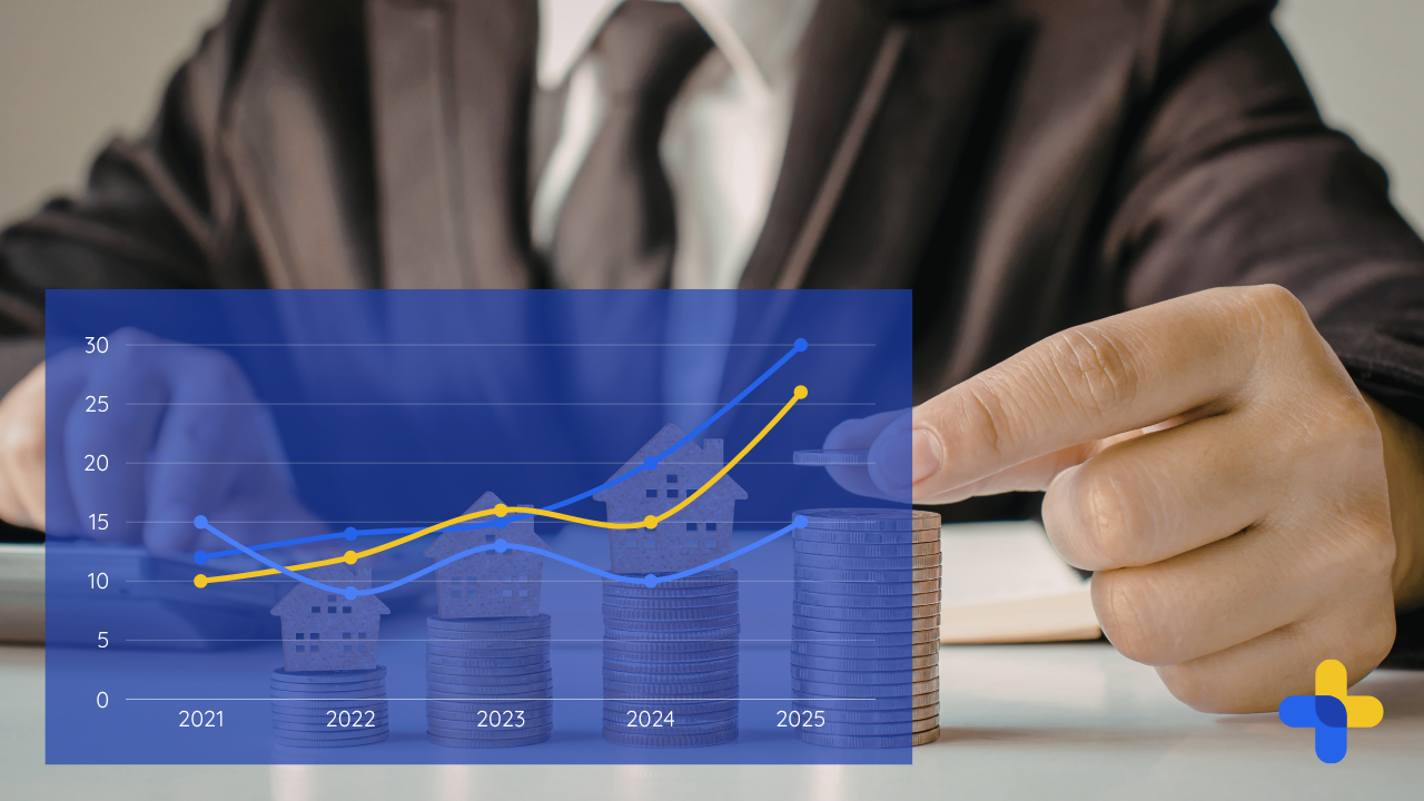 Visual uit een kant-en-klaar Power BI dashboard in APIboard over Google Ads data