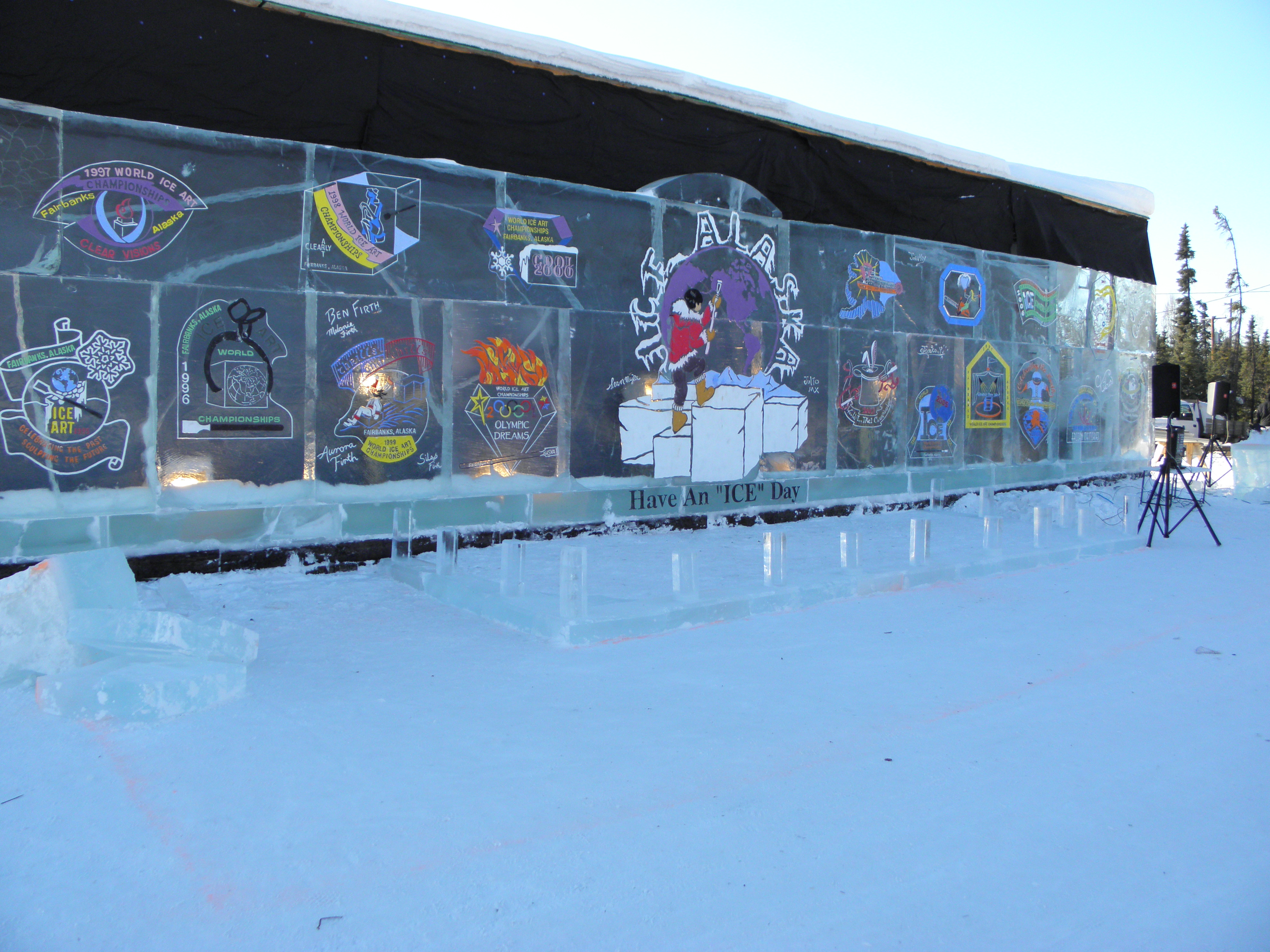 Ice Alaska Awards Stage