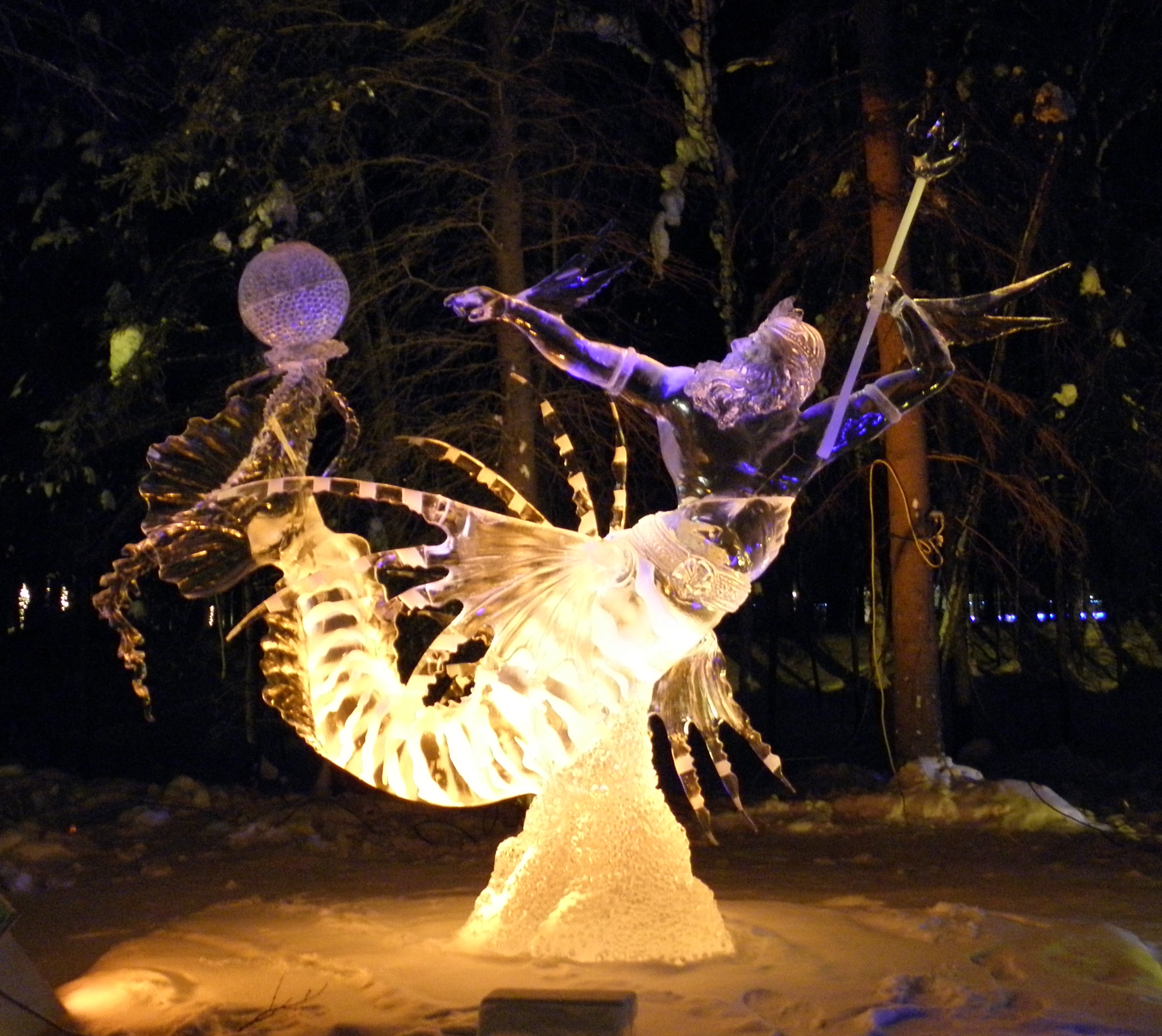 Lion King colored lights