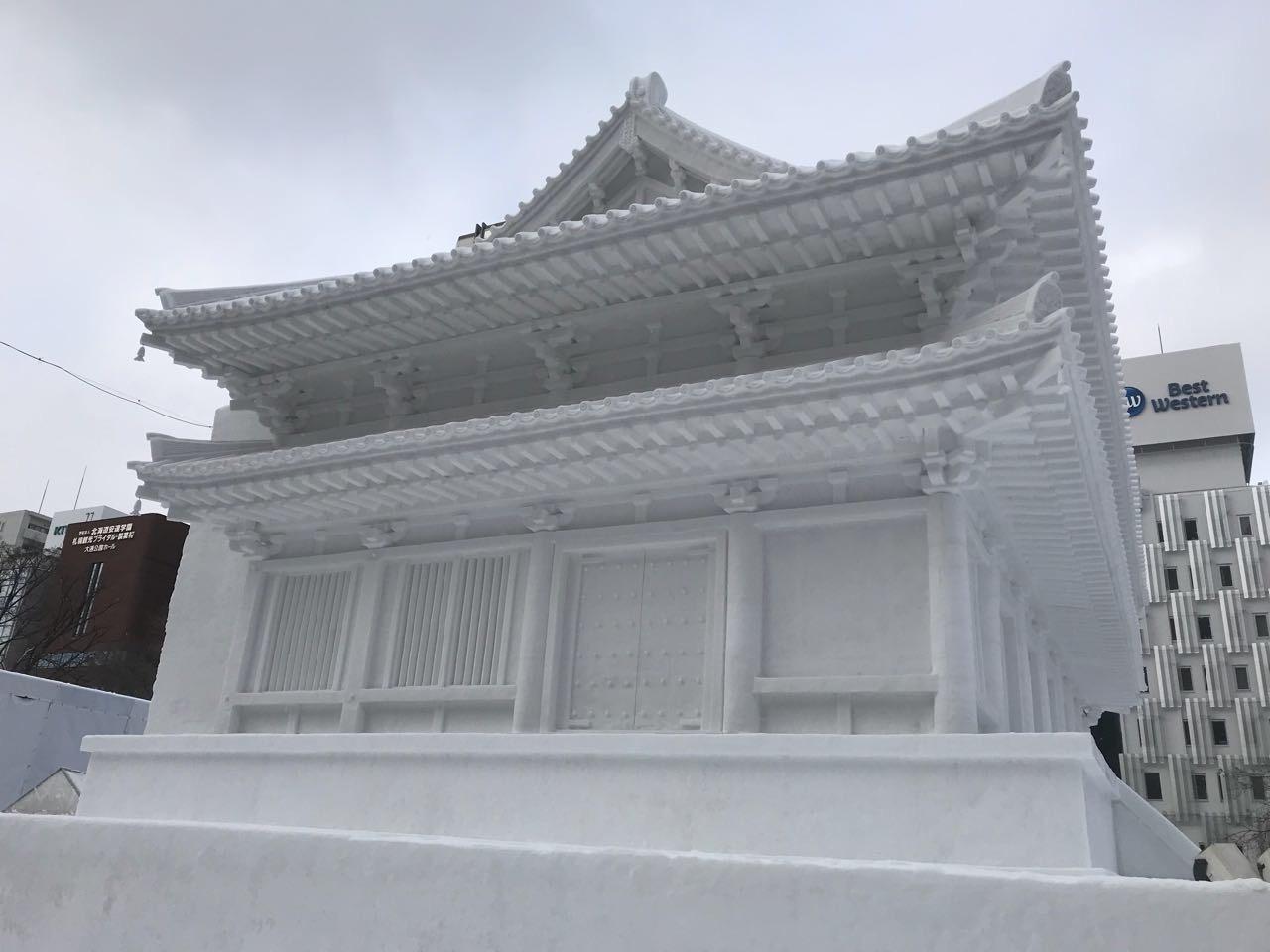 SNOW SCULPTURE SAPPORO