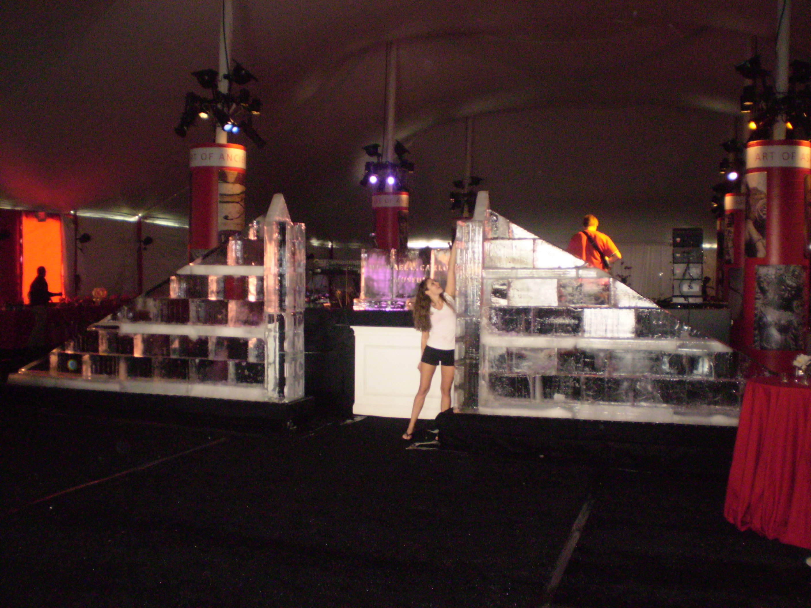 Pyramid Wall Entryway