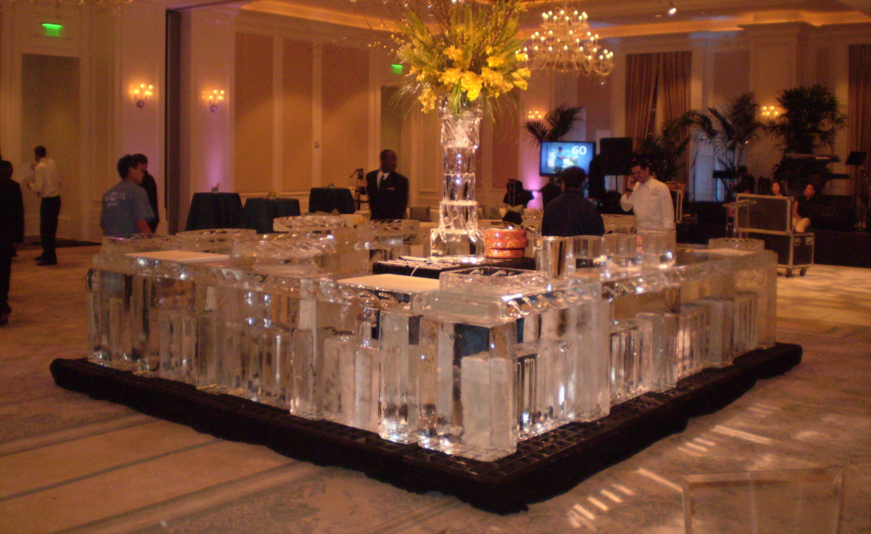 St Regis opening 4 sided bar