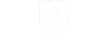 Fulham Football Club logo shield with interlocking FFC letters.
