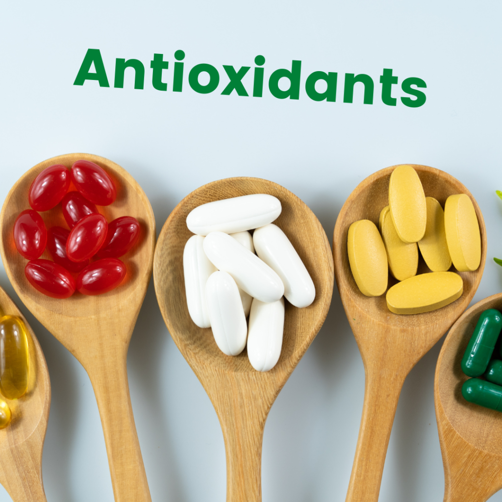 Antioxidants impact on inflammation needs to be monitored carefully due to concentration of dosages in supplements.