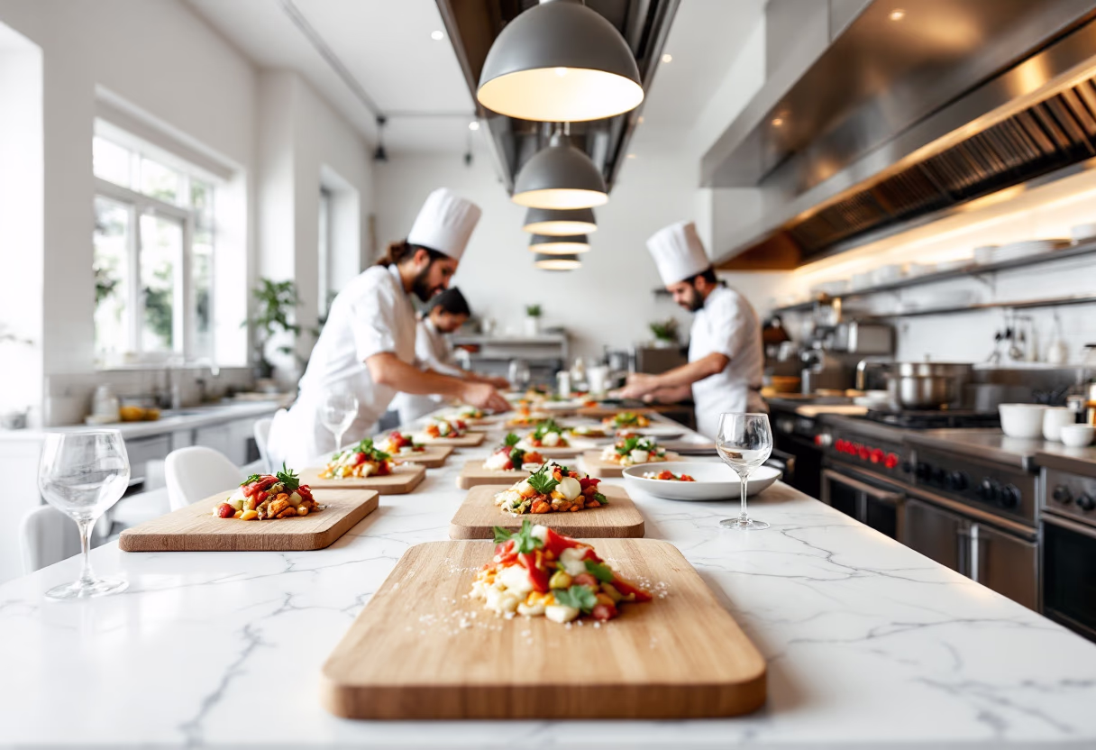 image of restaurant kitchen (for a mexican restaurant)