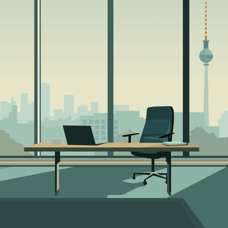 Calm river bending alongside a light-colored walking path with trees and greenery on both sides under a pale sky.