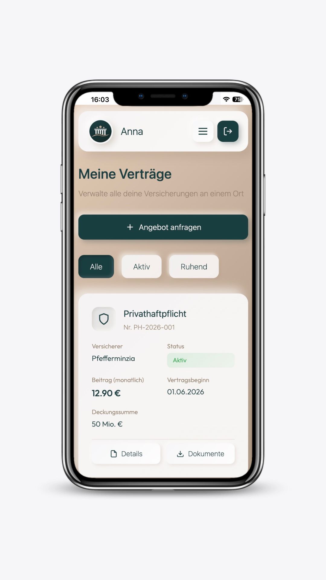 iPhone mockup