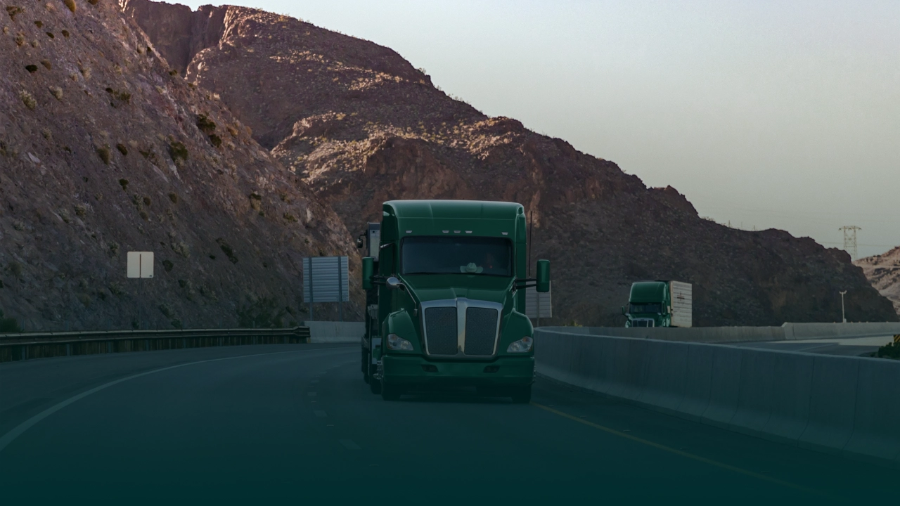 image of service area map for a courier & delivery service