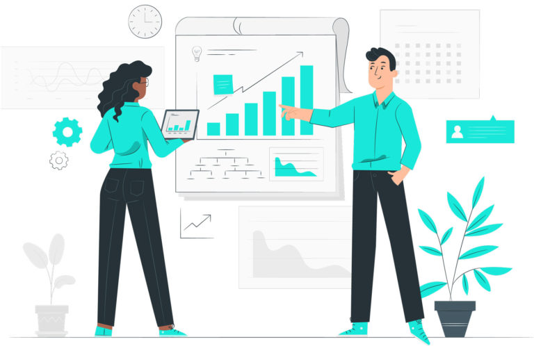 Commercial en rendez-vous avec un prospect