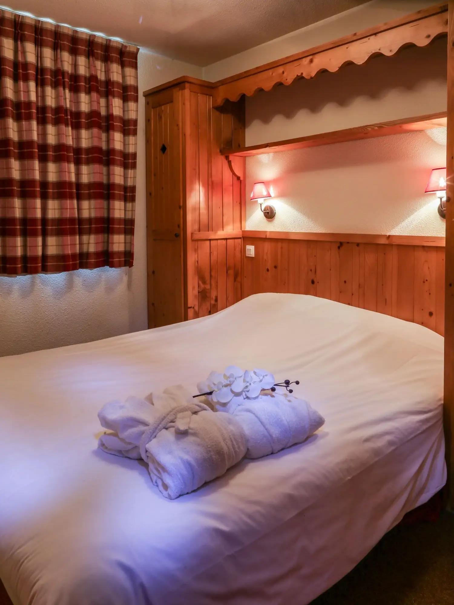 Bedroom at Les Alpages de Val Cenis