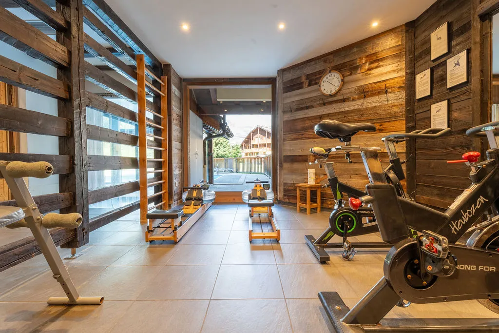 Fitness equipment at Les Alpages de Val Cenis