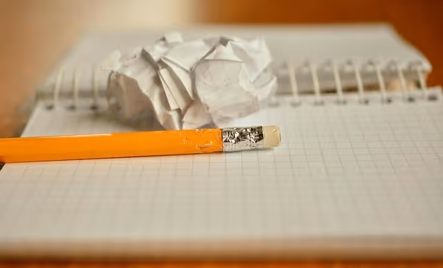 pencil, notebook, crumpled, paper, paper ball, write, notepad, writing tool, spiral notebook, memo, closeup, pencil, pencil, pencil, pencil, pencil, notebook, notebook, paper, paper, paper, paper, write, write