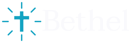 A logo for Bethel Church on a Dark Background