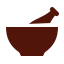 An icon of a mortar and pestle