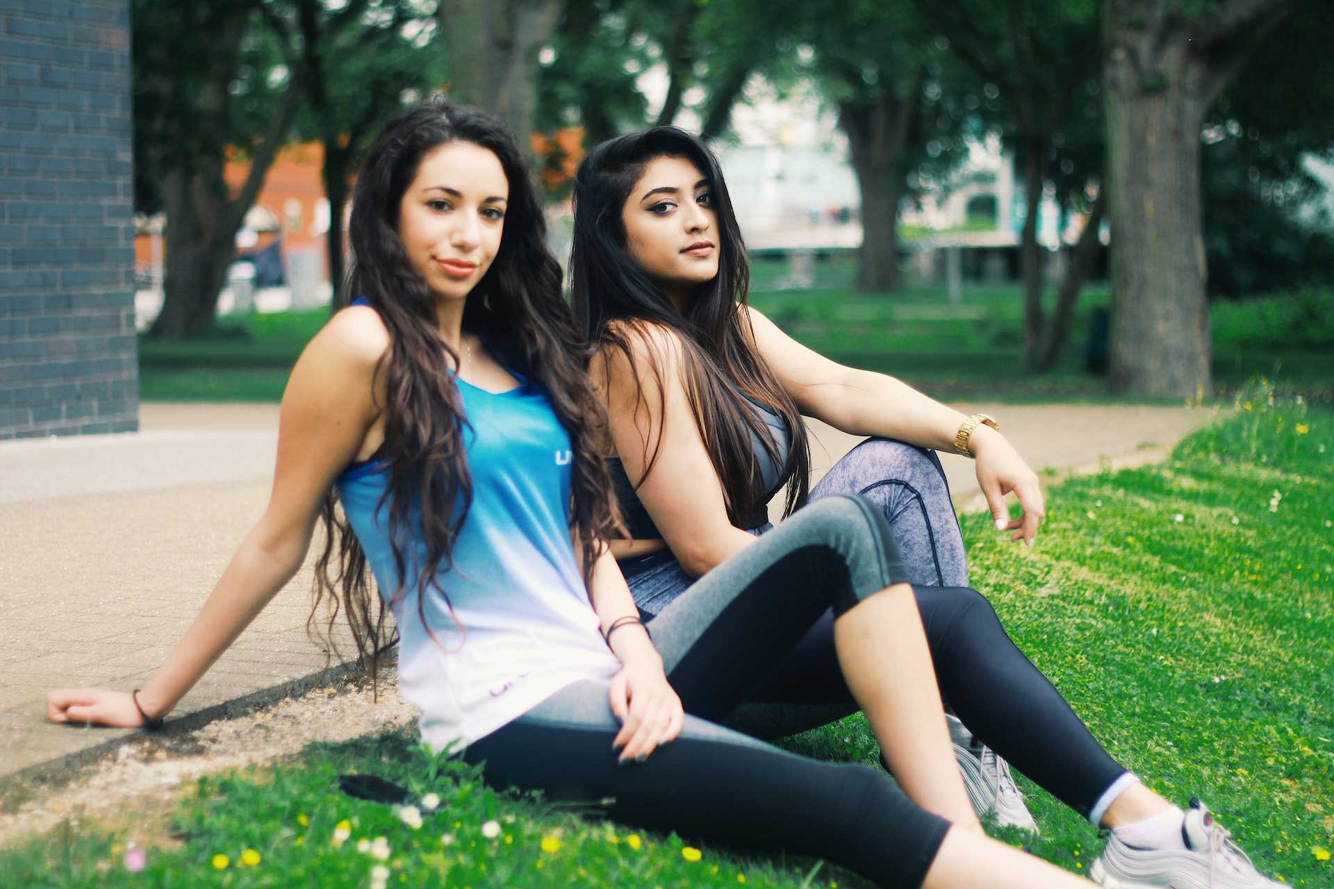 An image of Anaya Samuel and Nihara Samuel