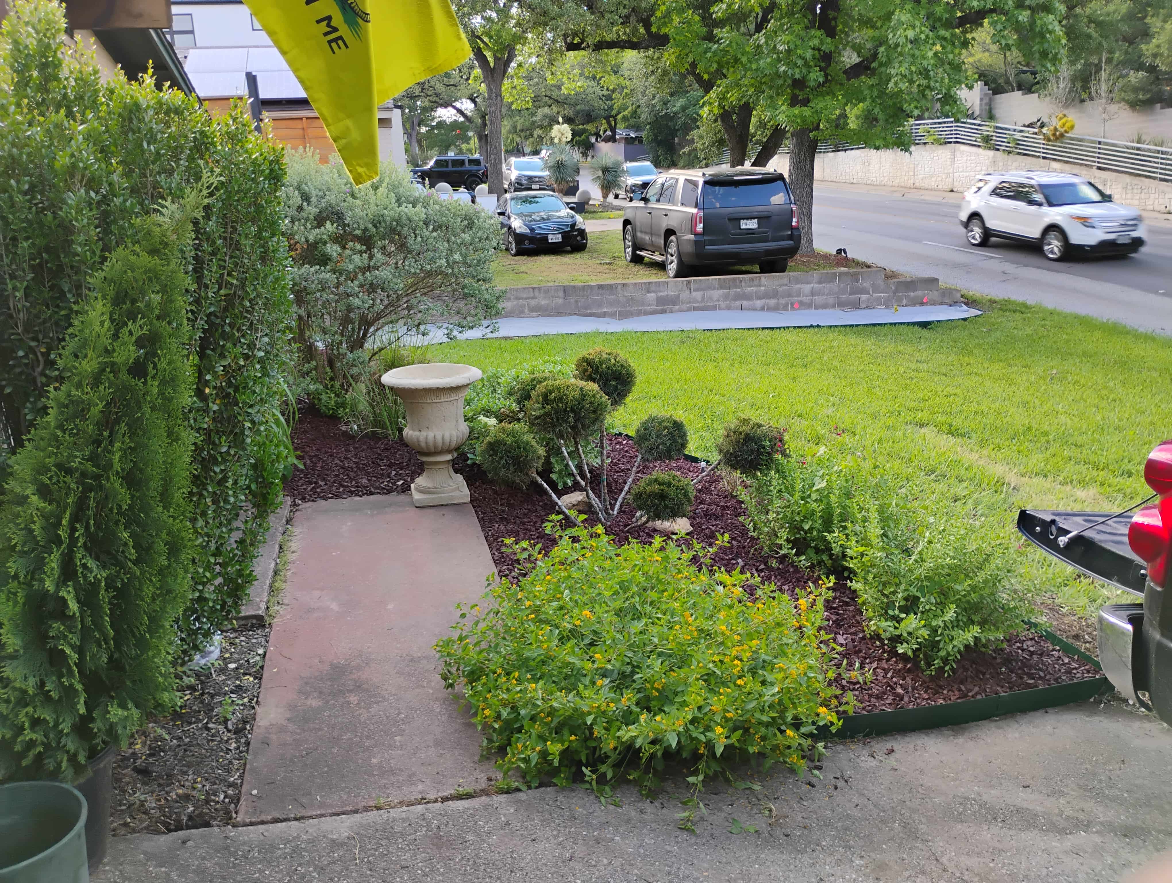 Landscape renovation project