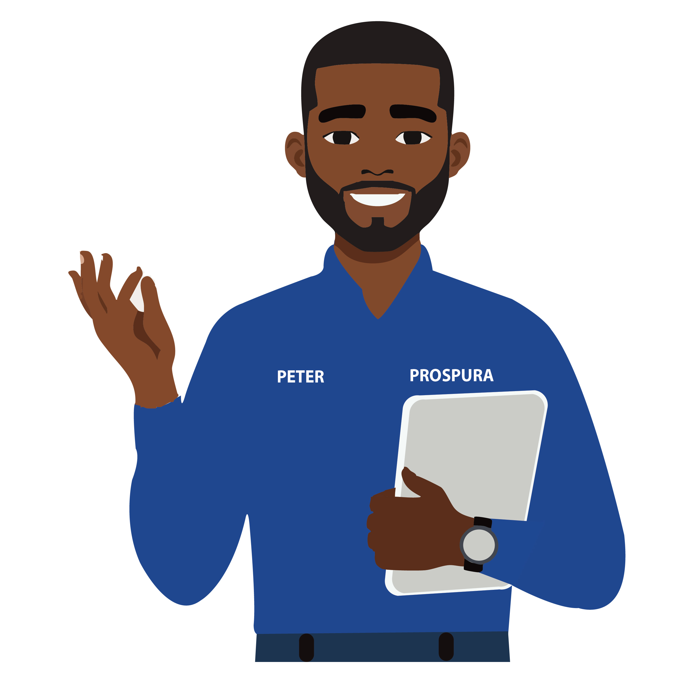 [headshot] image of customer (for a home inspector)