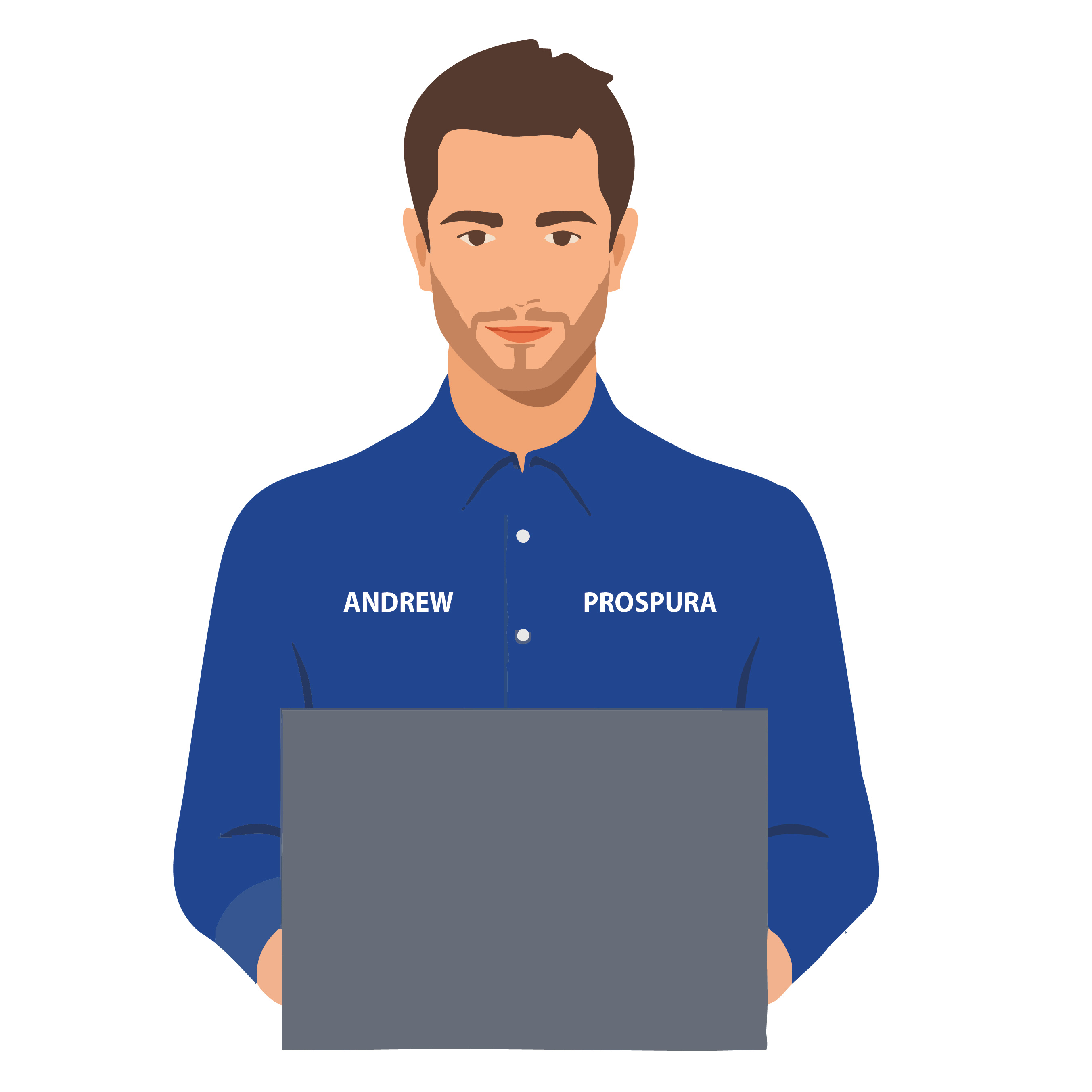 [headshot] image of customer giving a testimonial (for a ai biotech company)