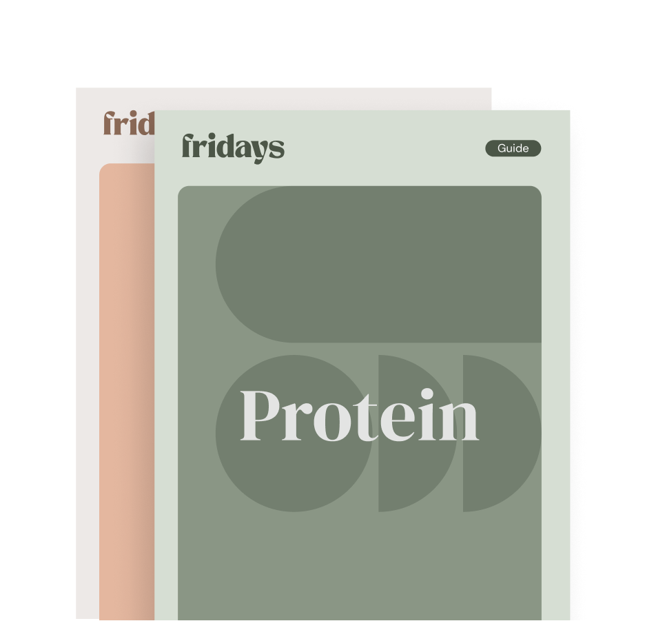 Fridays protein cheat sheet