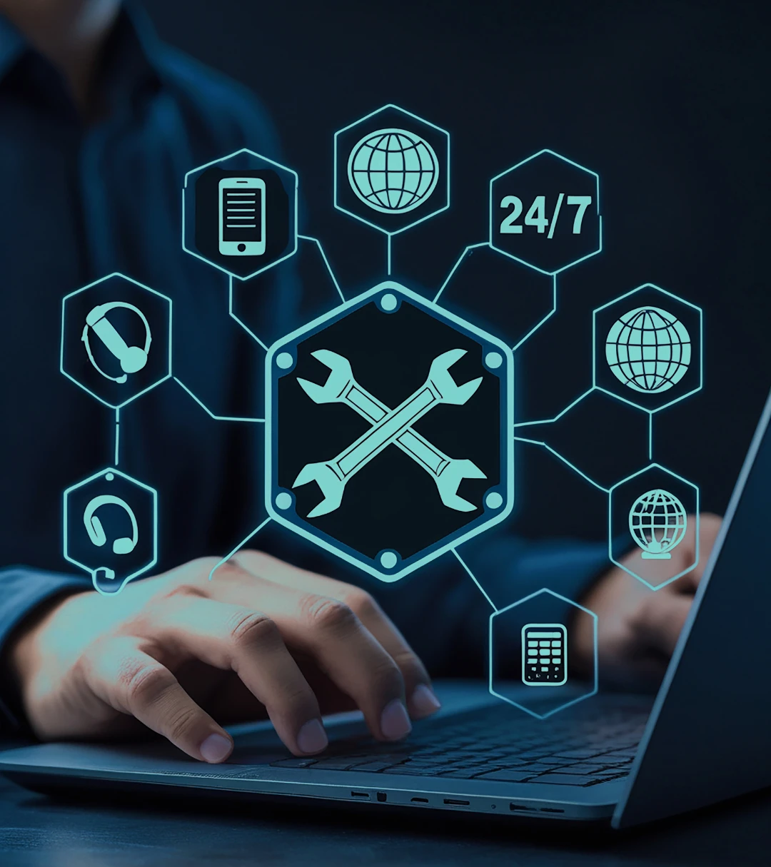 Image depicting 24/7 support