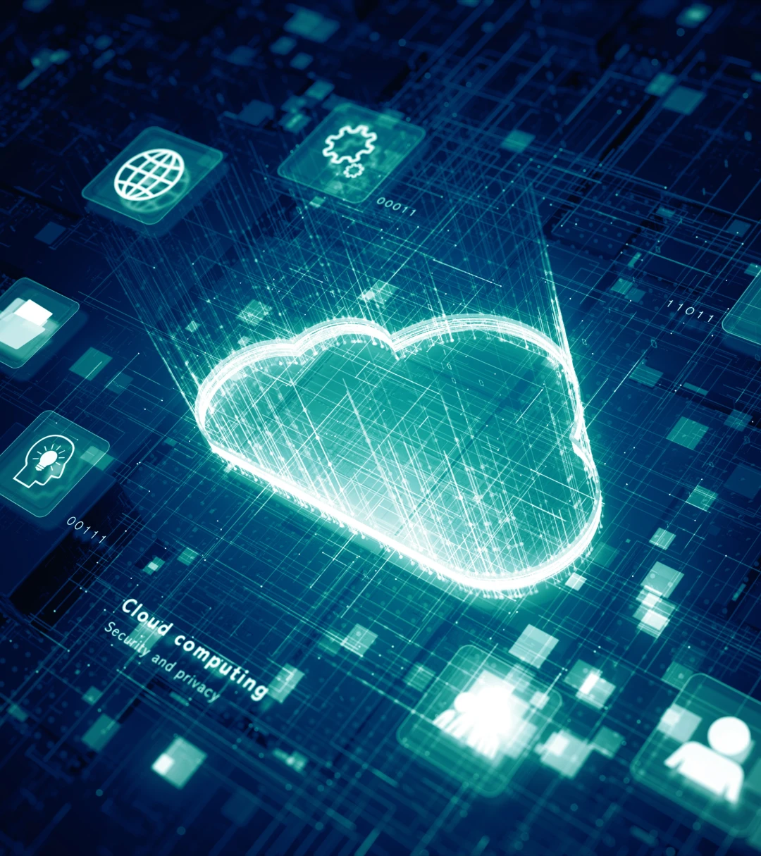 Image of cloud computing