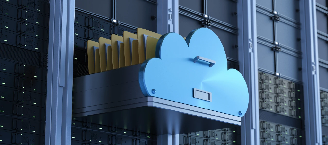 Cloud backup concept image