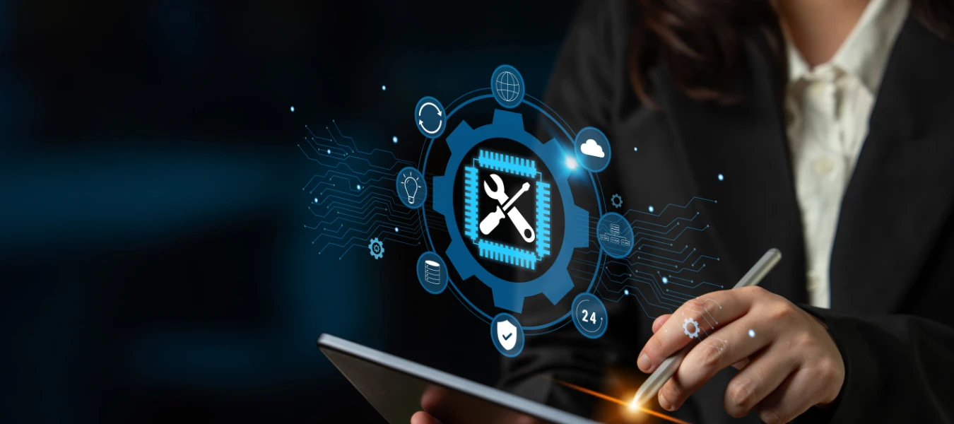 Cloud management image concept