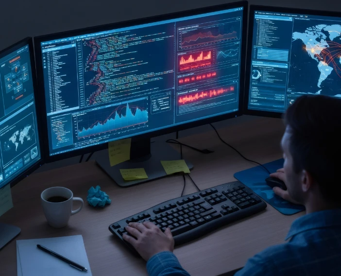 Image of NOC for threat protection