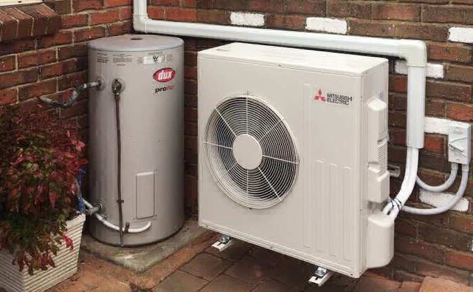Energy efficient air conditioning and heat pump installation in Canberra.