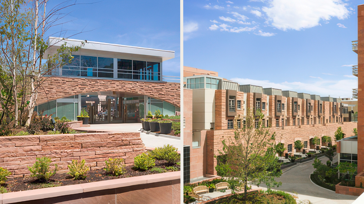 Two buildings side by side