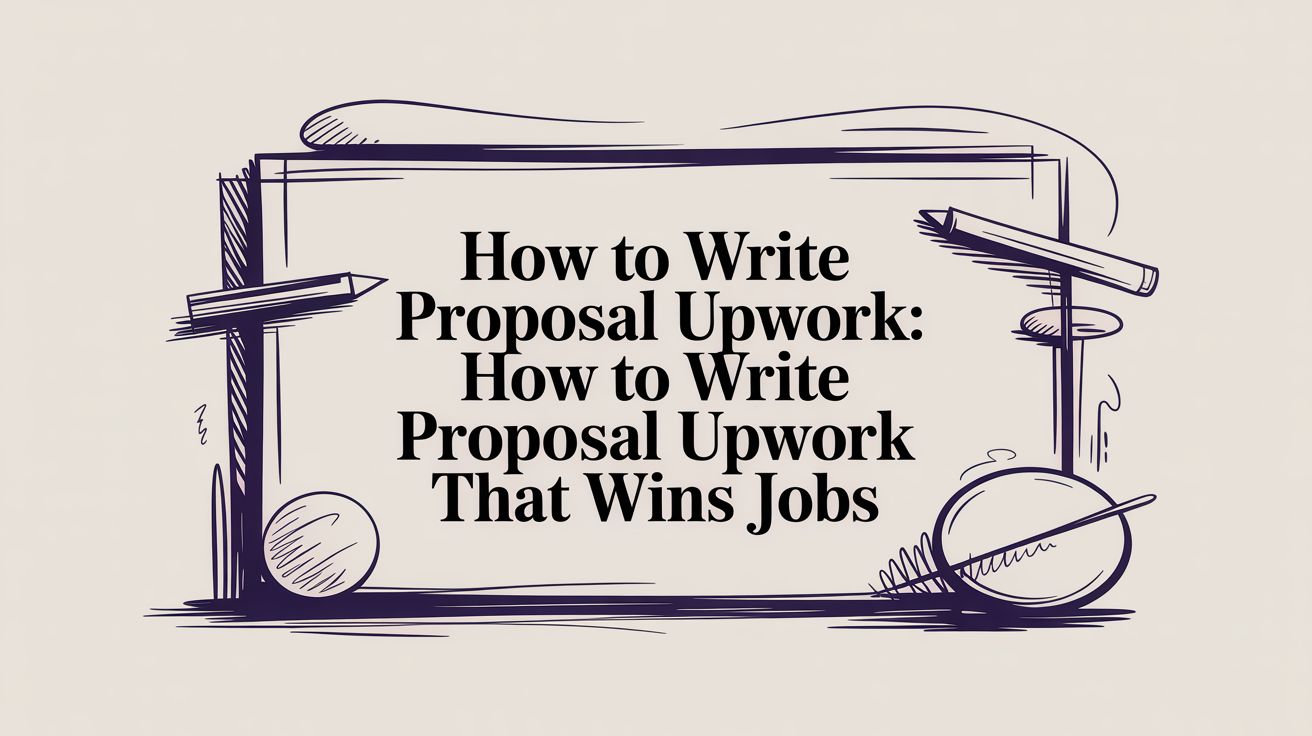 How to Write Proposal Upwork: how to write proposal upwork that wins jobs