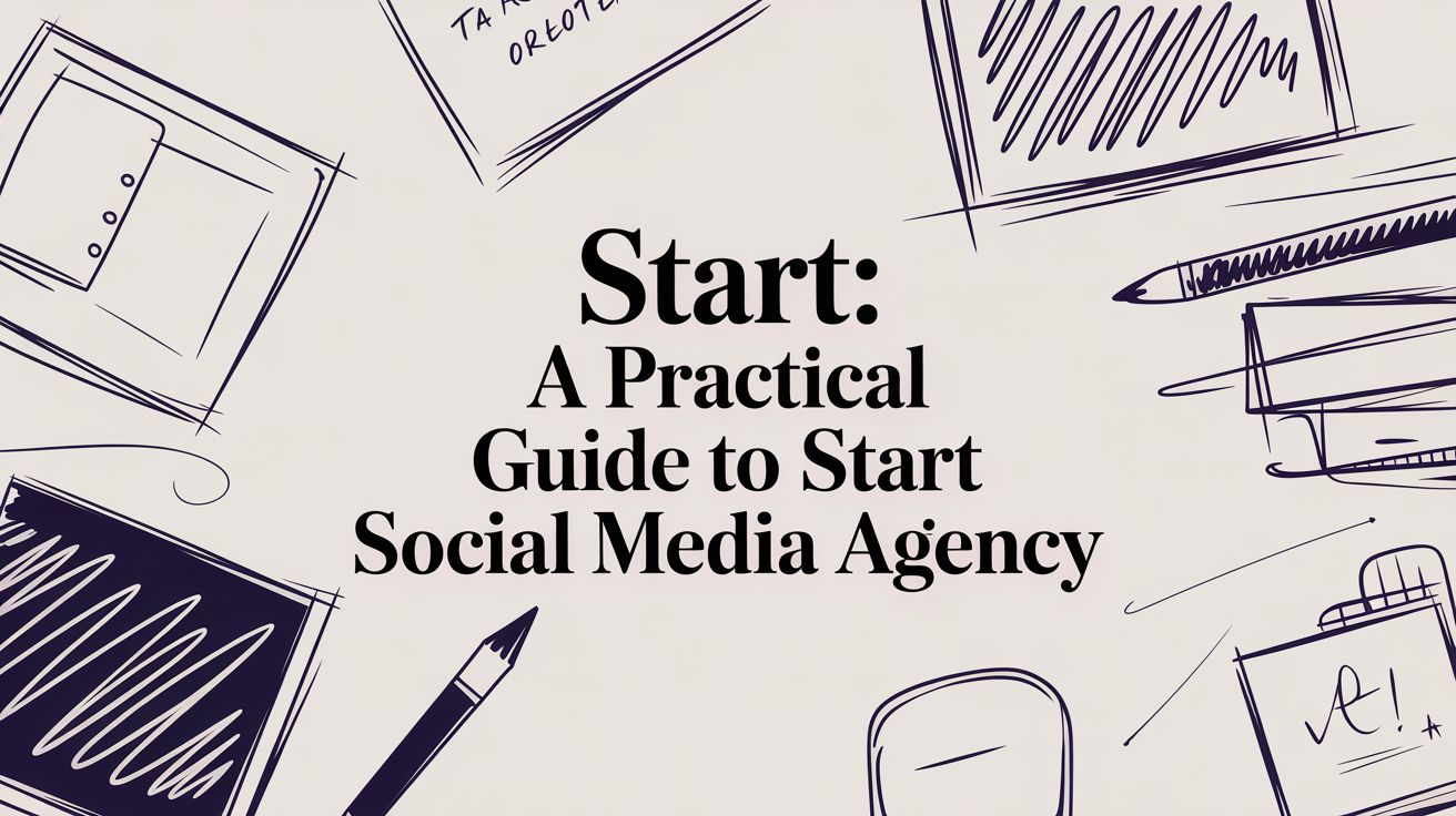 Start: A Practical Guide to start social media agency