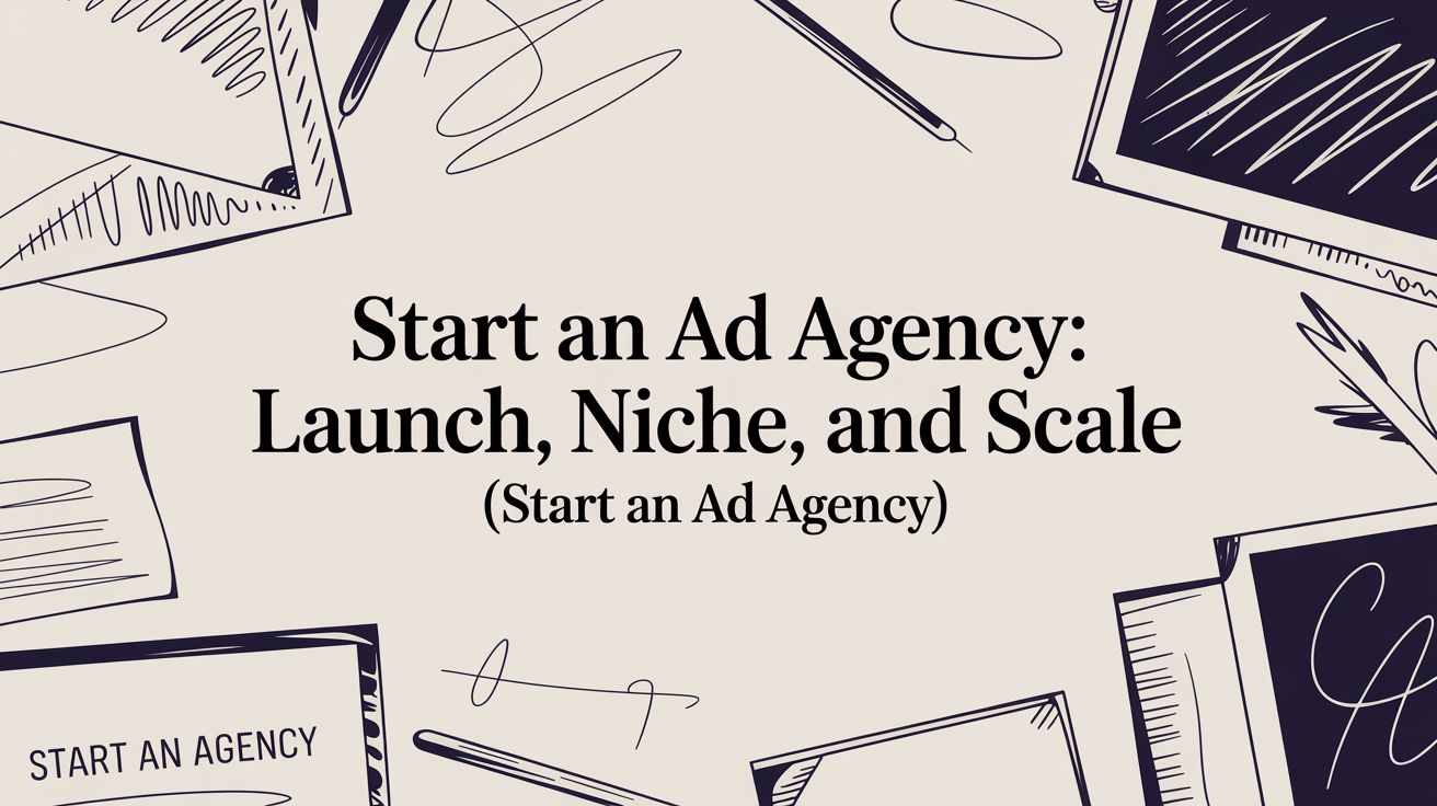 Start an Ad Agency: Launch, Niche, and Scale