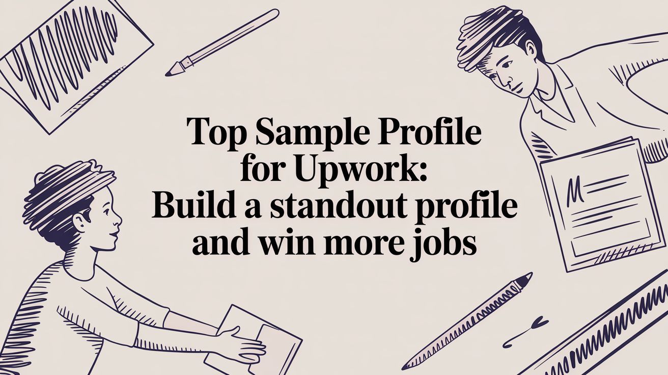 Top sample profile for upwork: Build a standout profile and win more jobs