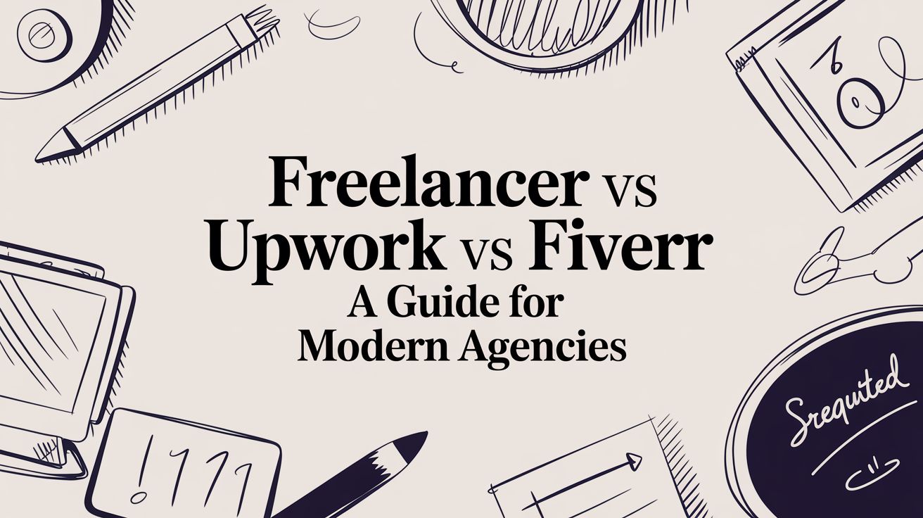 Freelancer vs Upwork vs Fiverr A Guide for Modern Agencies