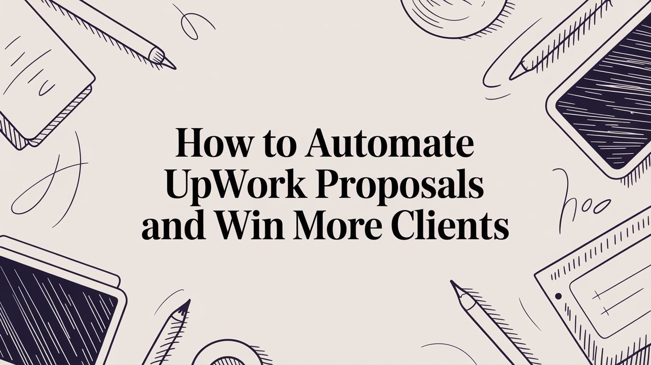 How to Automate Upwork Proposals and Win More Clients