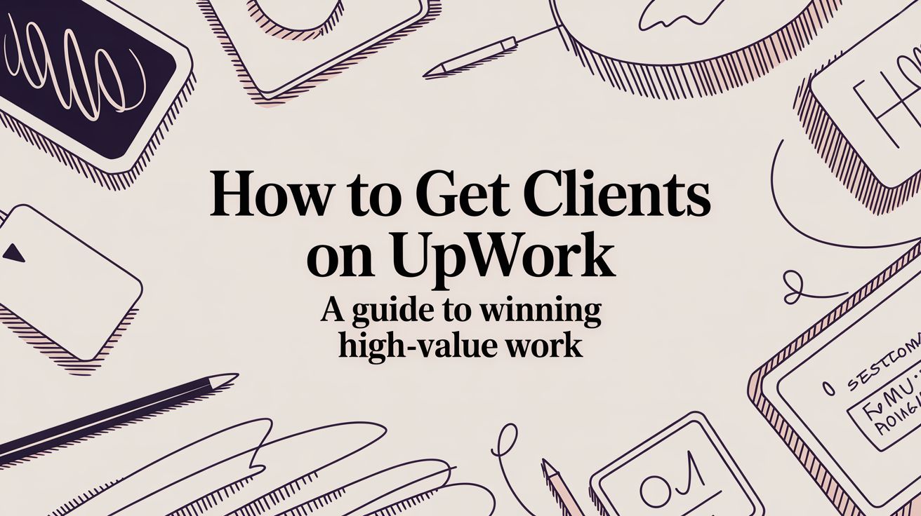 How to Get Clients on Upwork A Guide to Winning High-Value Work