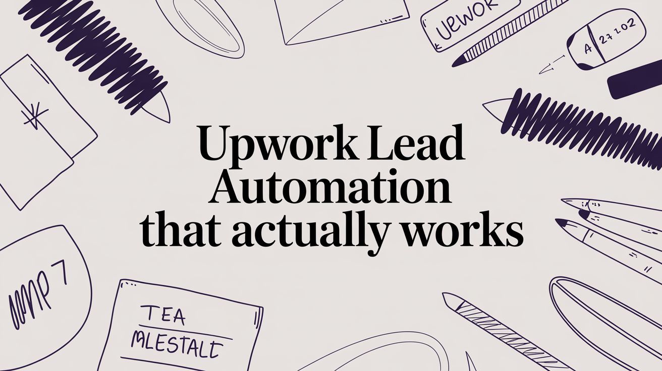 Upwork Lead Automation That Actually Works