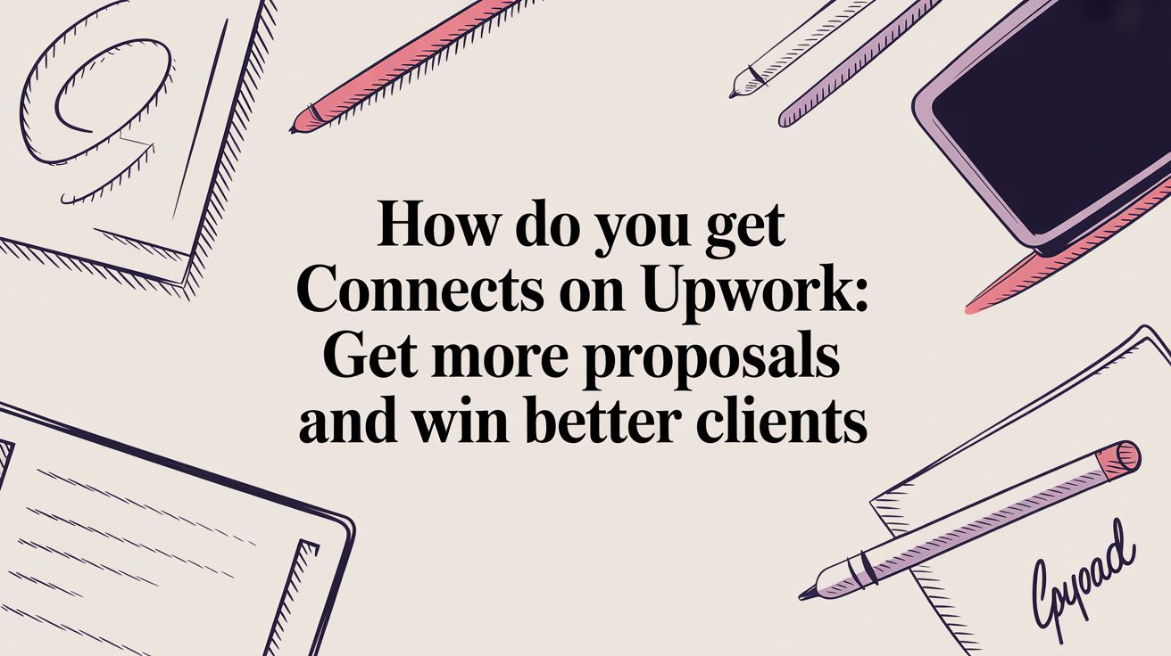 How do you get connects on upwork: Get More Proposals and Win Better Clients
